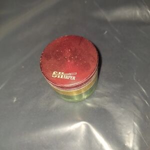 SHARPER Red and Gold Container